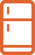 Fridge icon representing shared pantry management